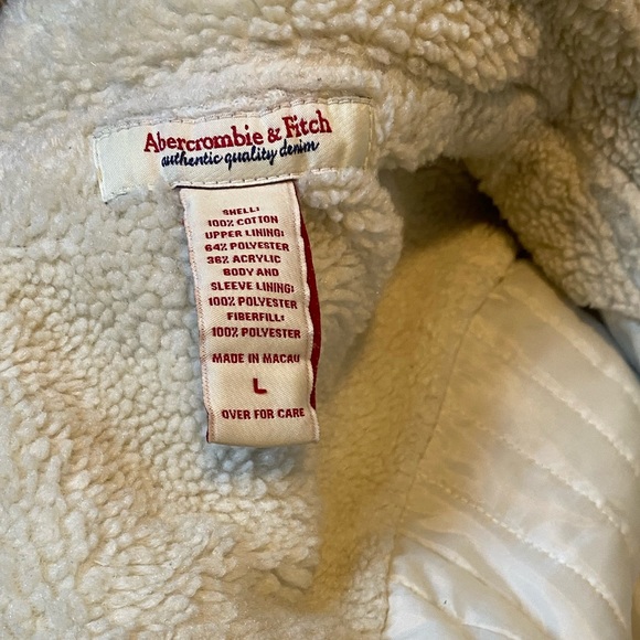 Vintage Abercrombie Denim Jacket with lining - Picture 6 of 6